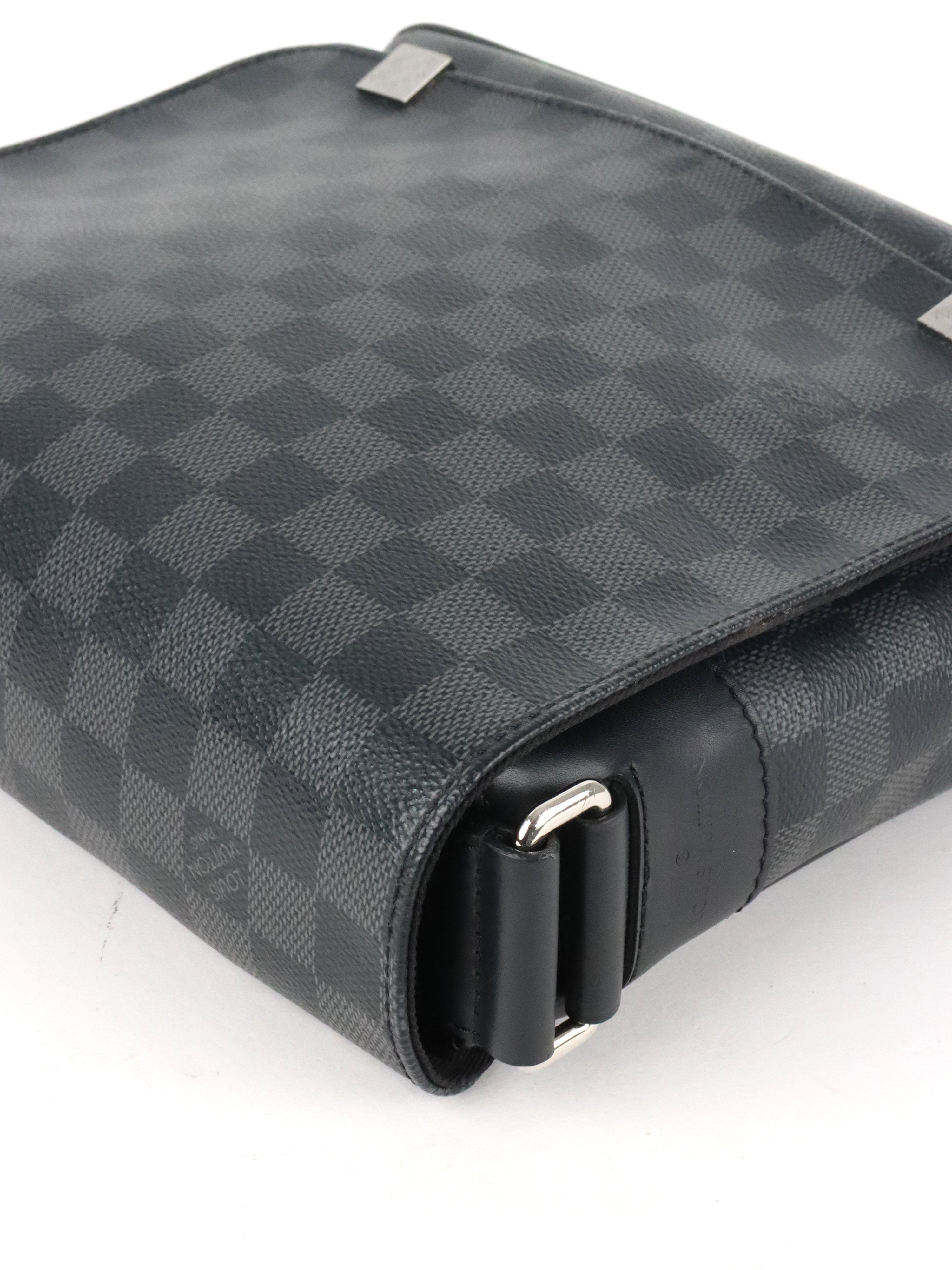 Louis Vuitton District PM Damier Graphite Canvas.