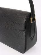Louis Vuitton Black Bucci Epi Leather Shoulder Bag.