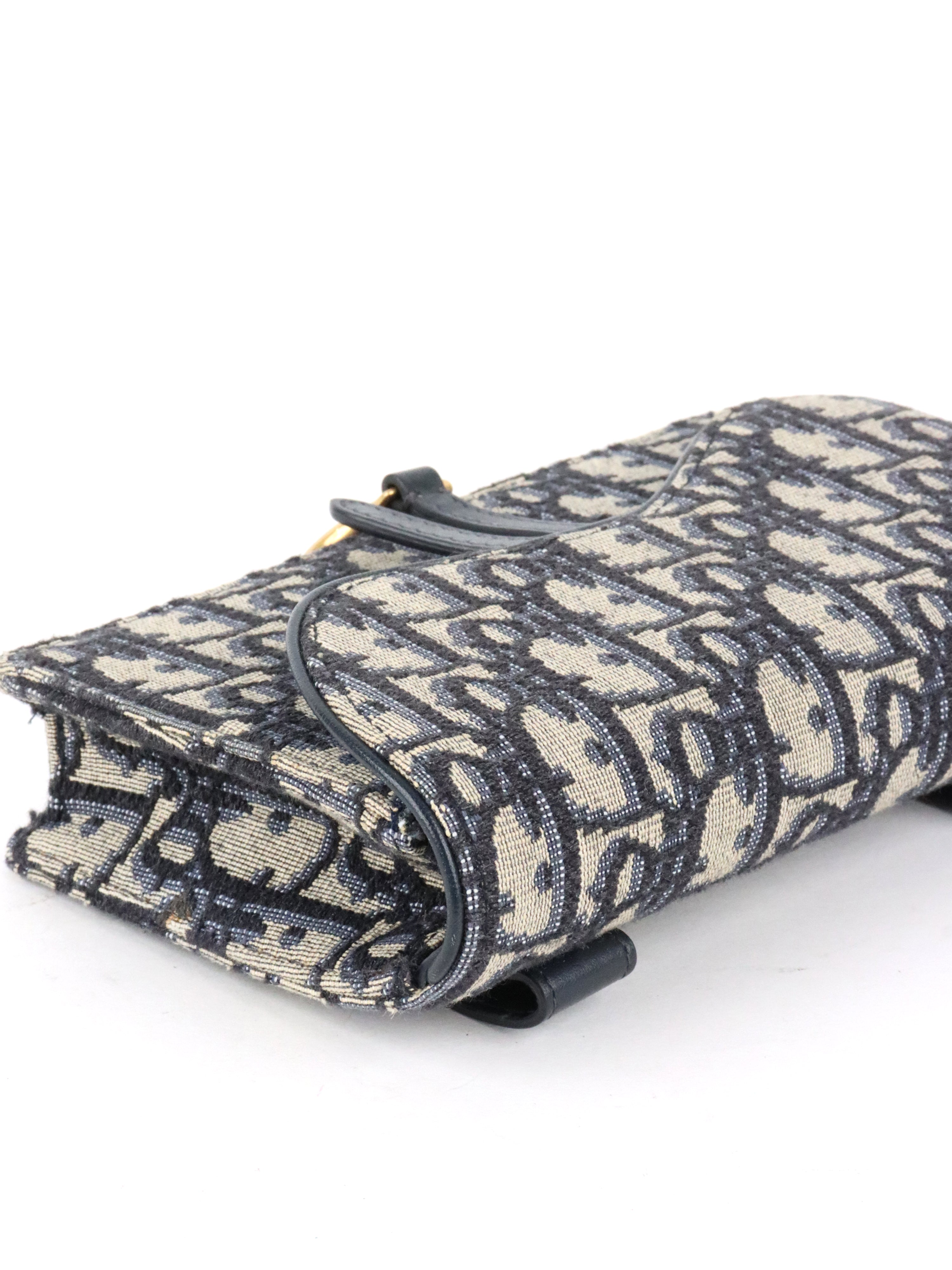 Dior Oblique Navy Belt Bag