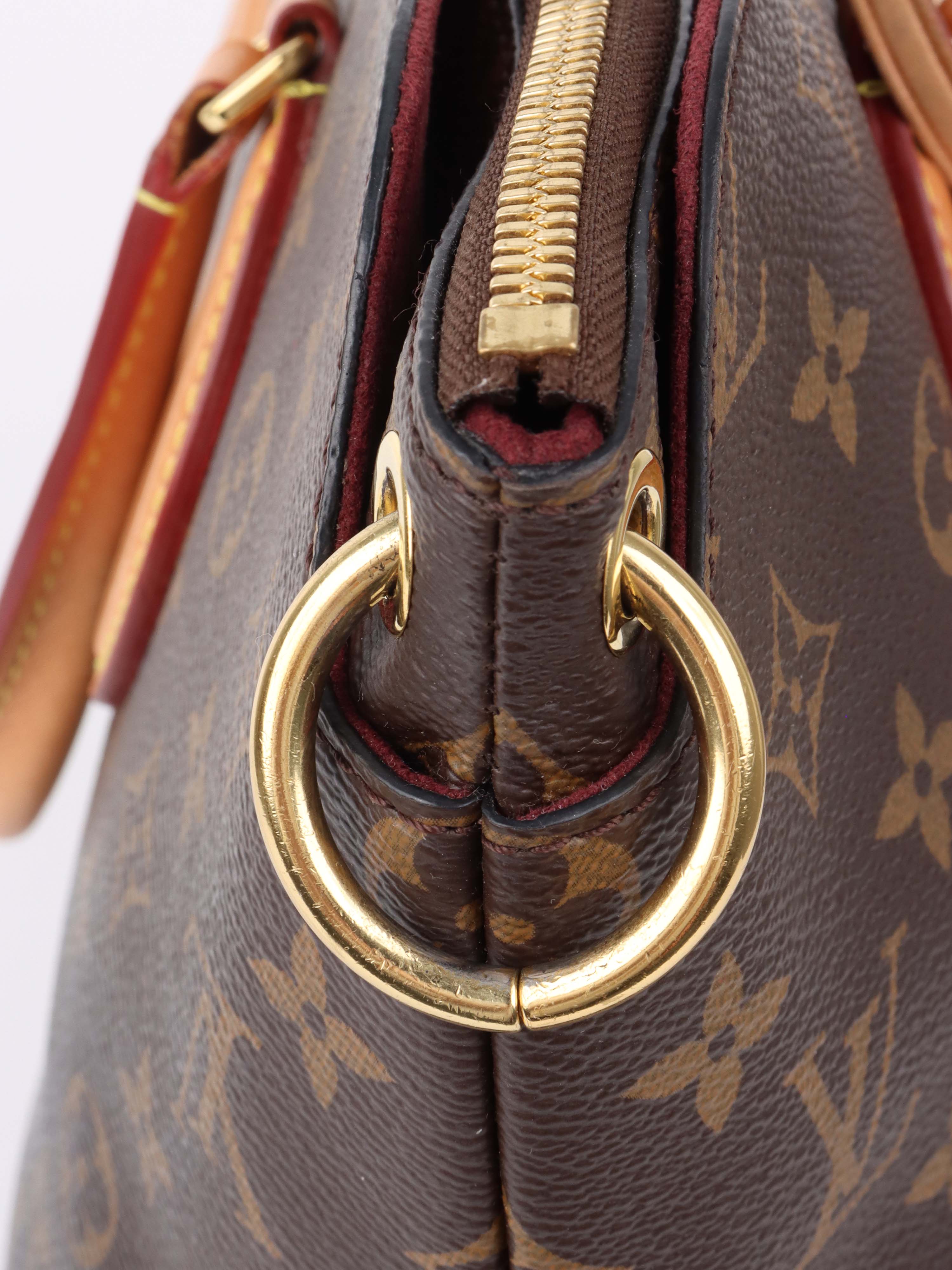 Louis Vuitton Monogram MM Flower Zipped Tote