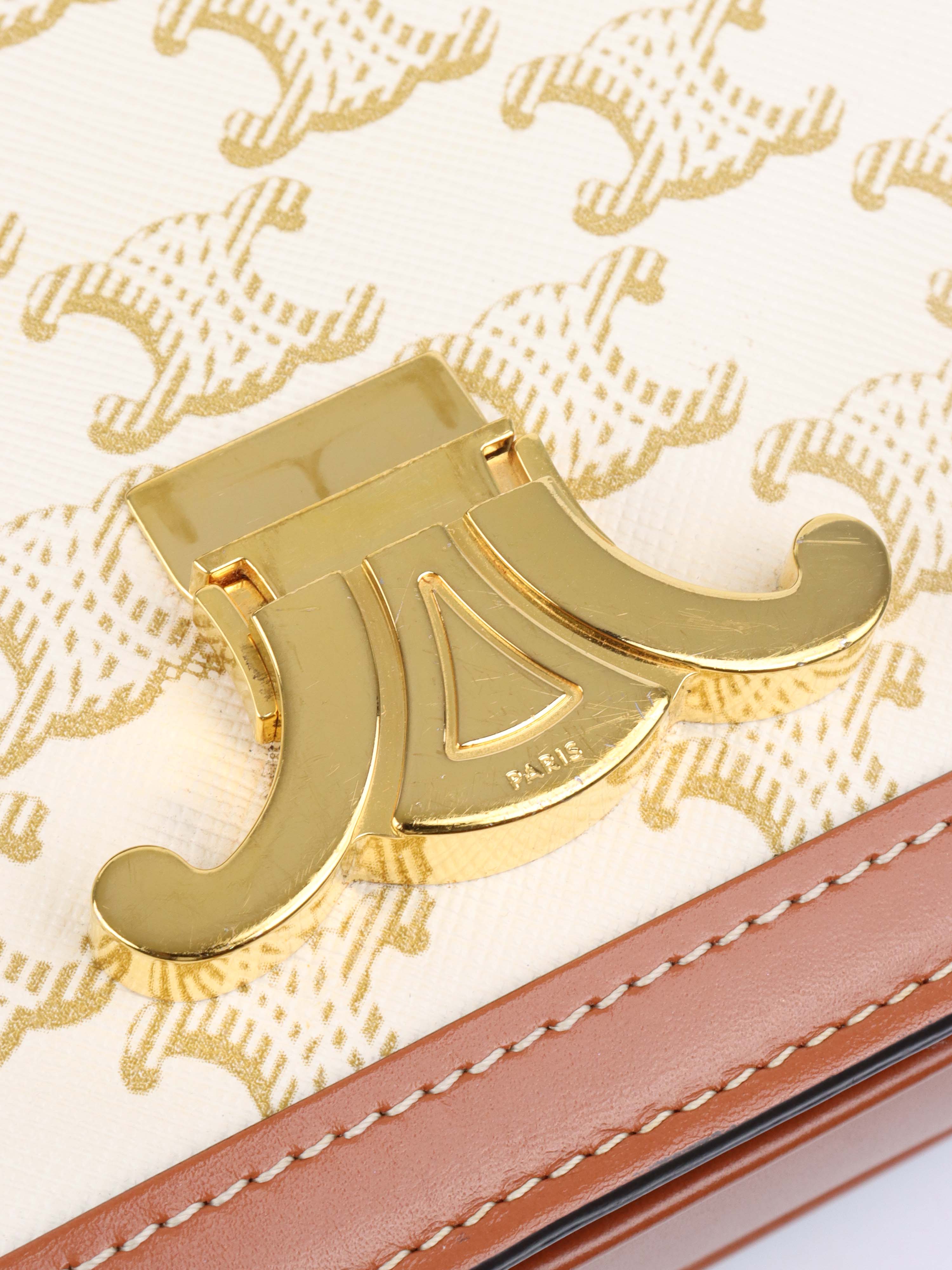 Celine Teen Triomphe Bag in Canvas.