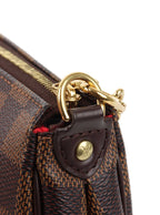 Louis Vuitton Damier Ebene Eva Bag.