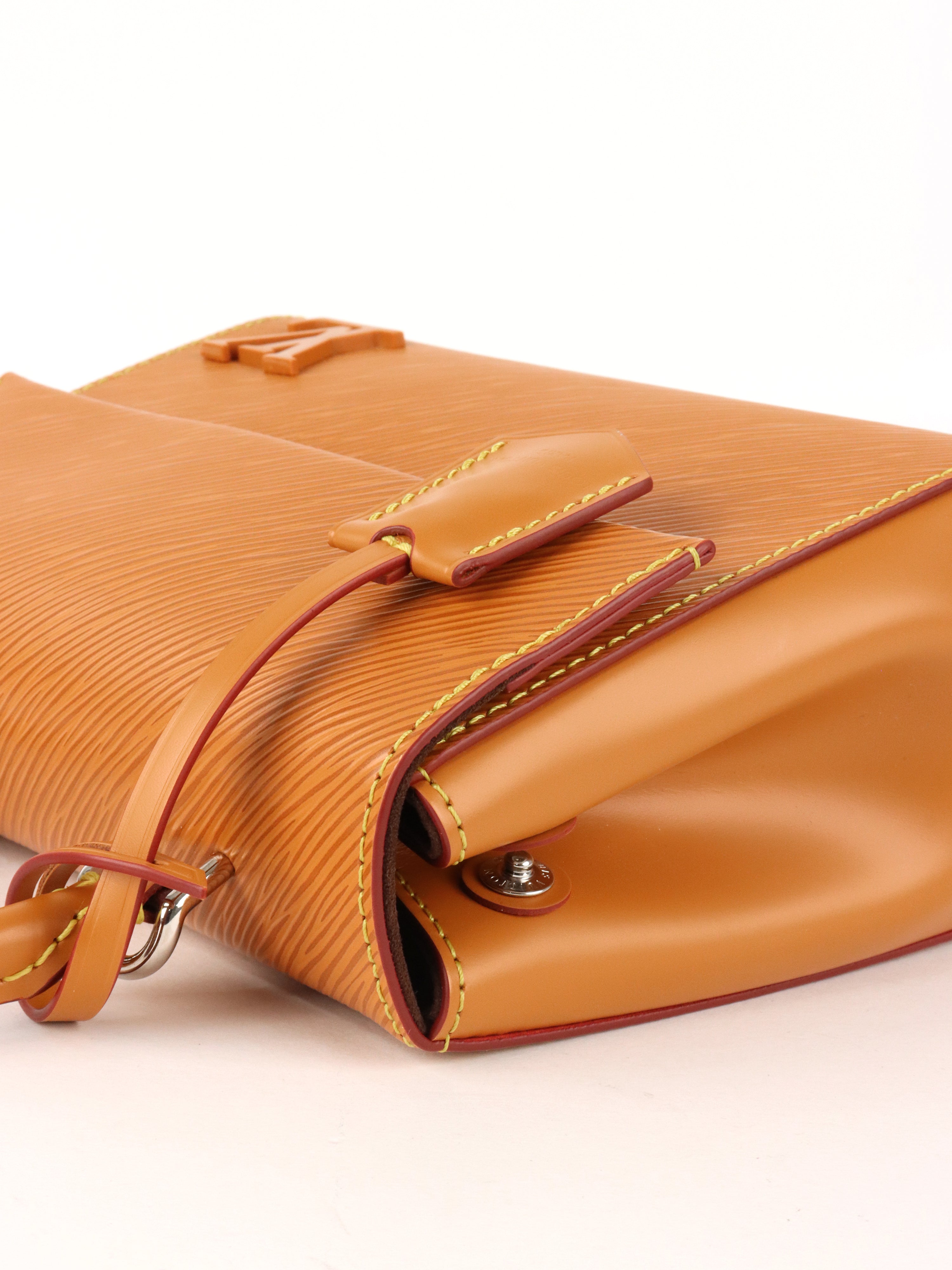 Louis Vuitton Gold Miel Epi Leather Cluny Mini Top Handle Bag