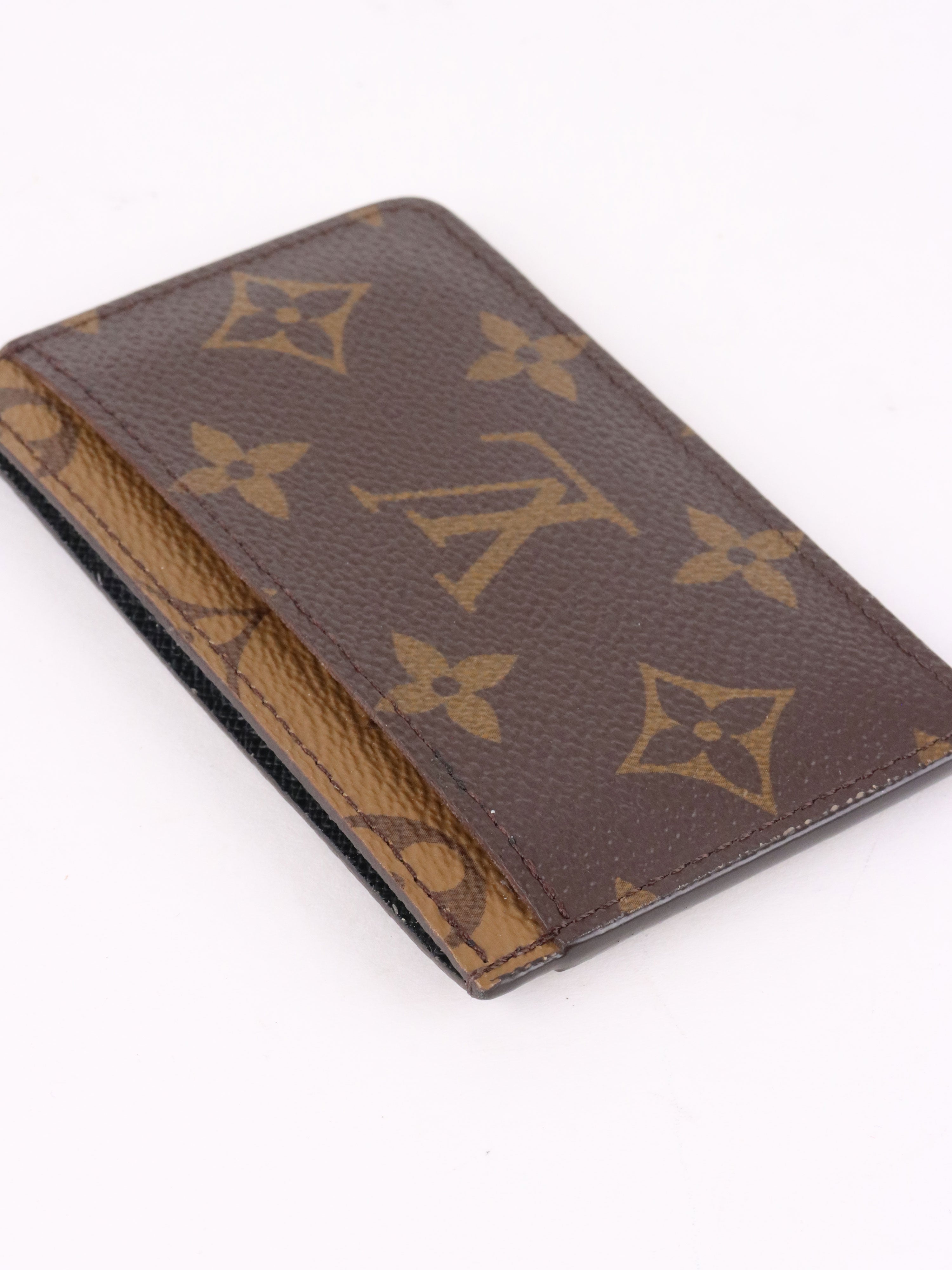 Louis Vuitton Monogram Reverse Card Holder