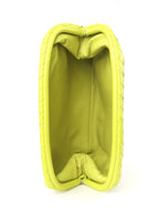 Bottega Veneta Green Kiwi Intrecciato Clutch