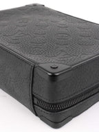 Louis Vuitton Black Handle Soft Trunk.