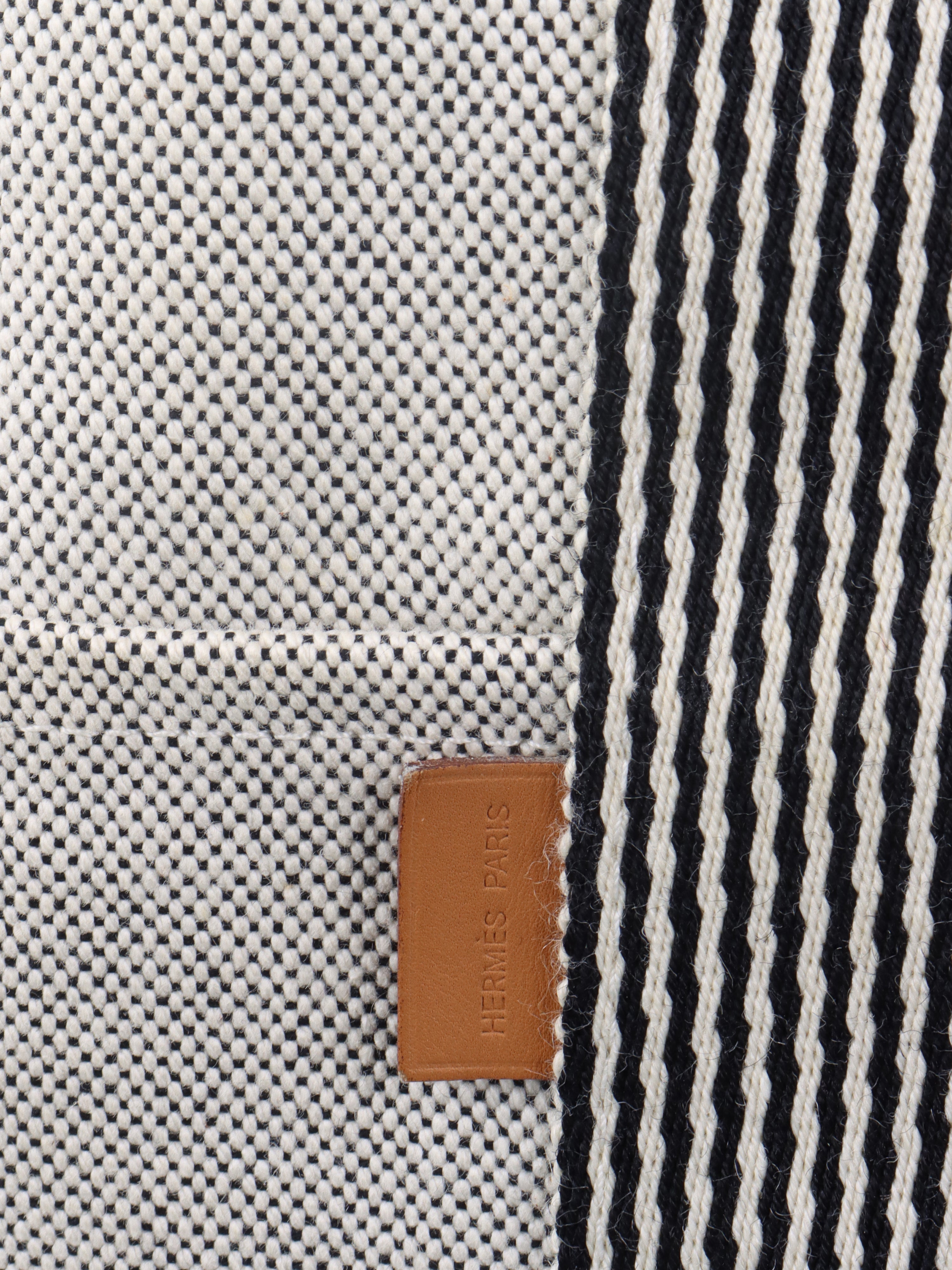 Hermes Vintage Grey Fourre Tout Bag.