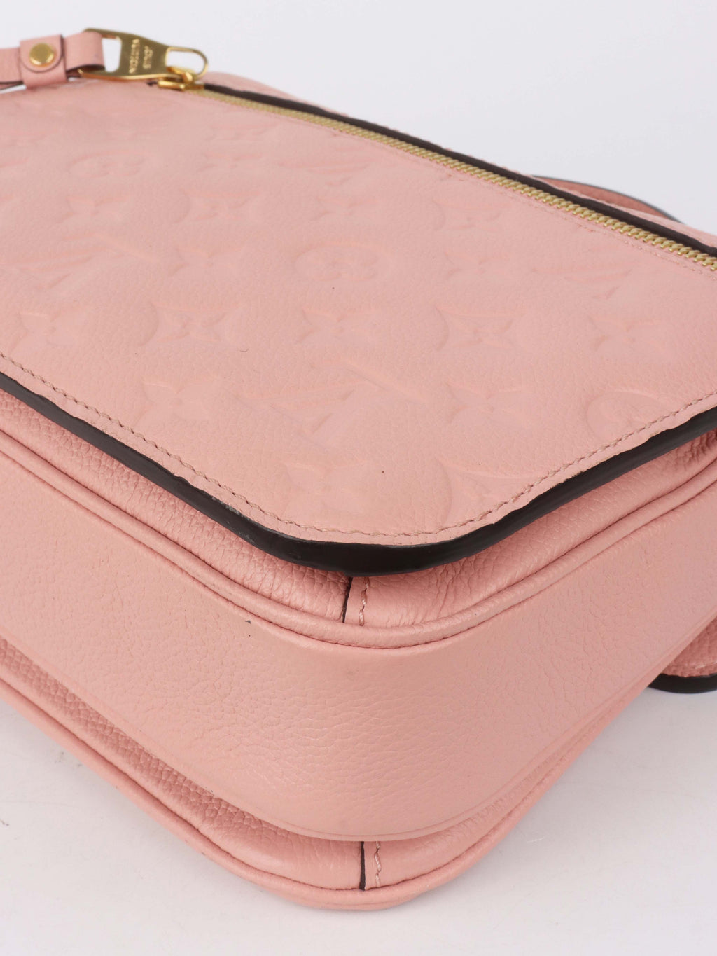 Louis Vuitton Pink Monogram Empreinte Leather Metis