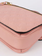 Louis Vuitton Pink Monogram Empreinte Leather Metis
