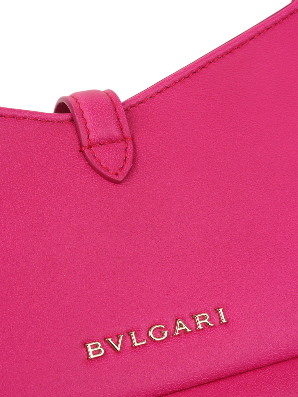 Bvlgari Hot Pink Serpenti Baia Shoulder Bag.