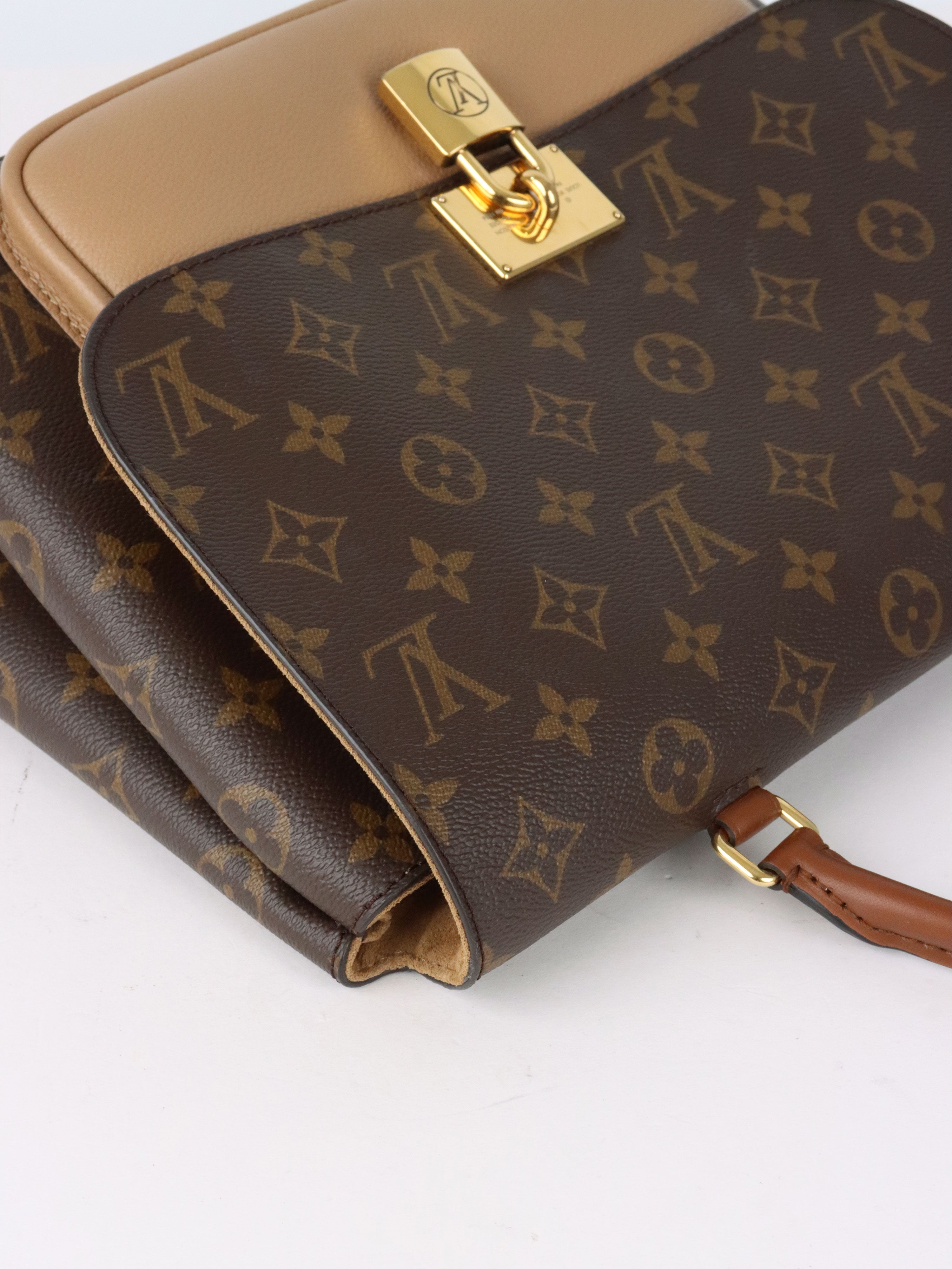 Louis Vuitton Marignan Beige Brown Monogram Shoulder Bag