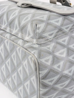 Dior Silver 'Hit The Road' Backpack.