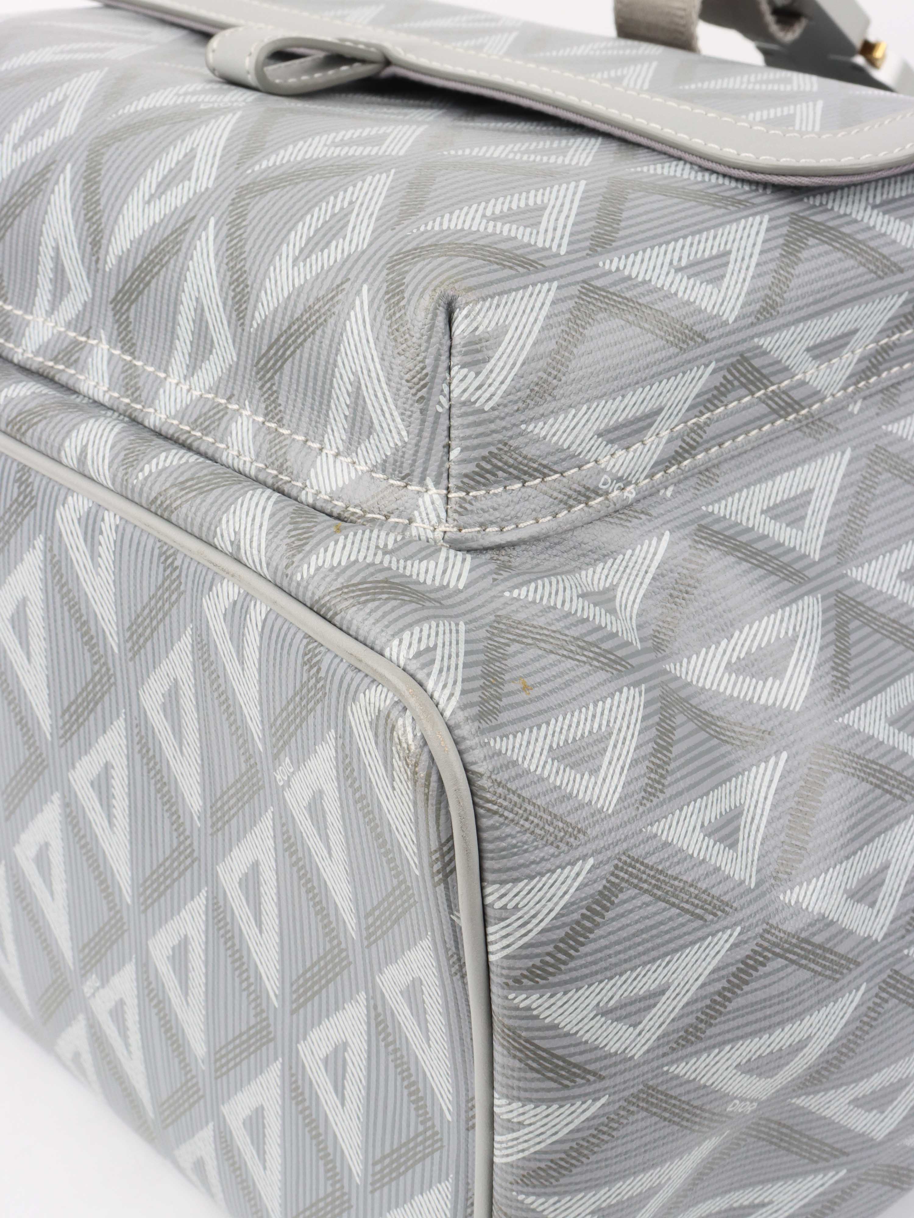 Dior Silver 'Hit The Road' Backpack.