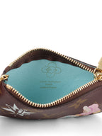 Louis Vuitton Azur Frost Christmas Animation Key Pouch