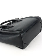 Celine Black Micro Luggage Bag