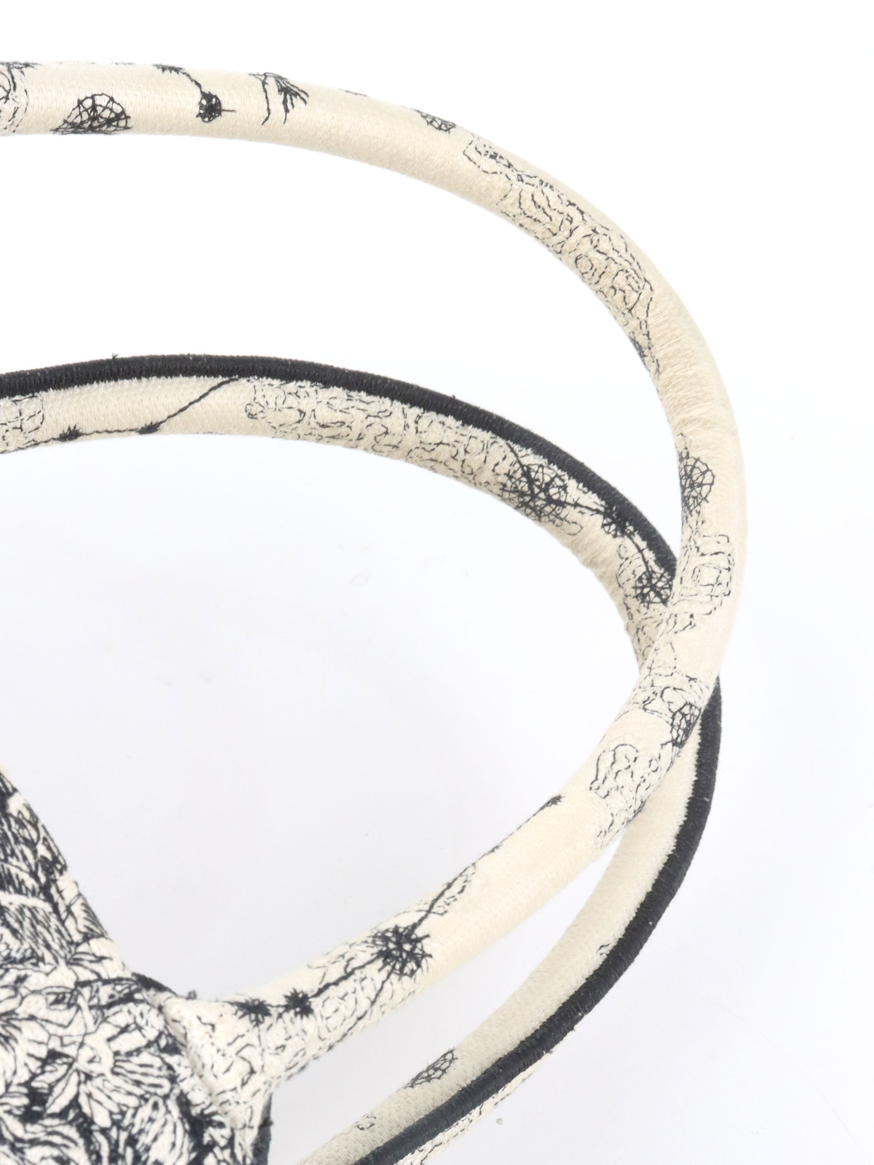 Dior Latte and Black Zodiac Medium Book Tote.