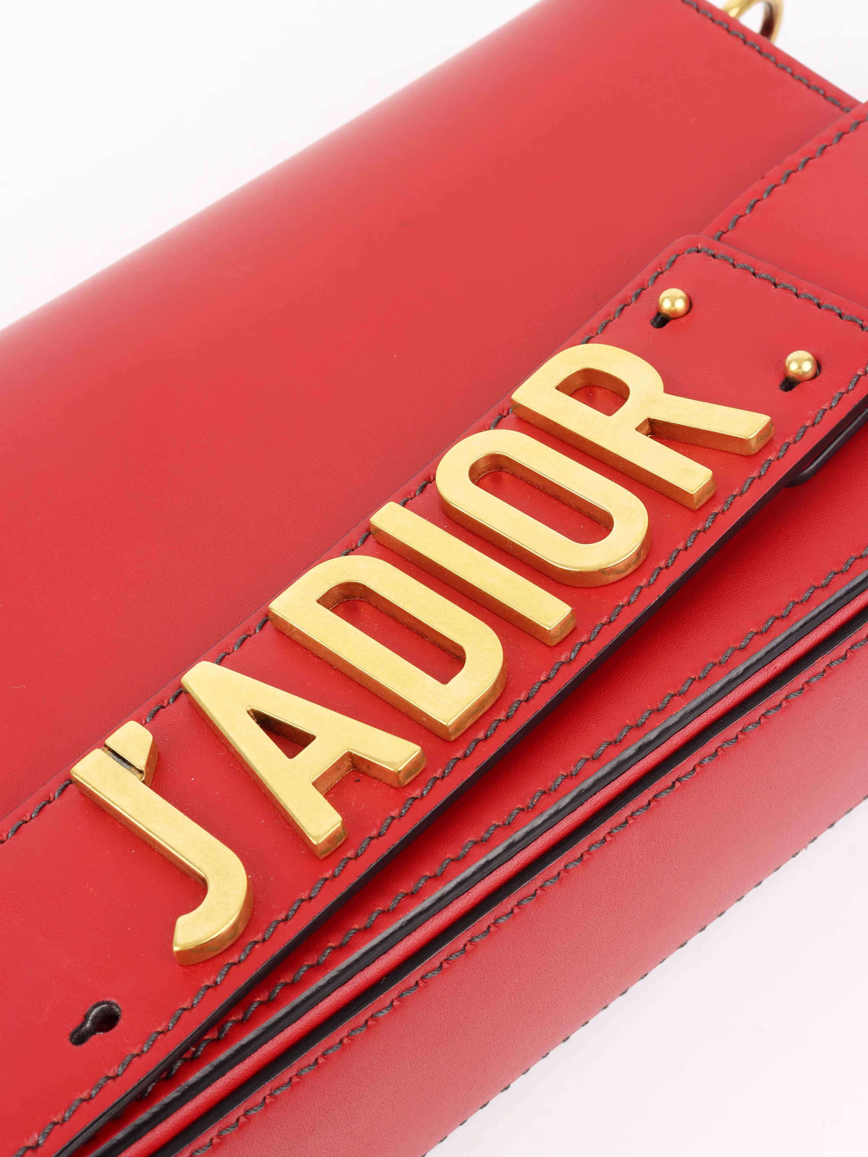 Dior Red J'adior Bag.