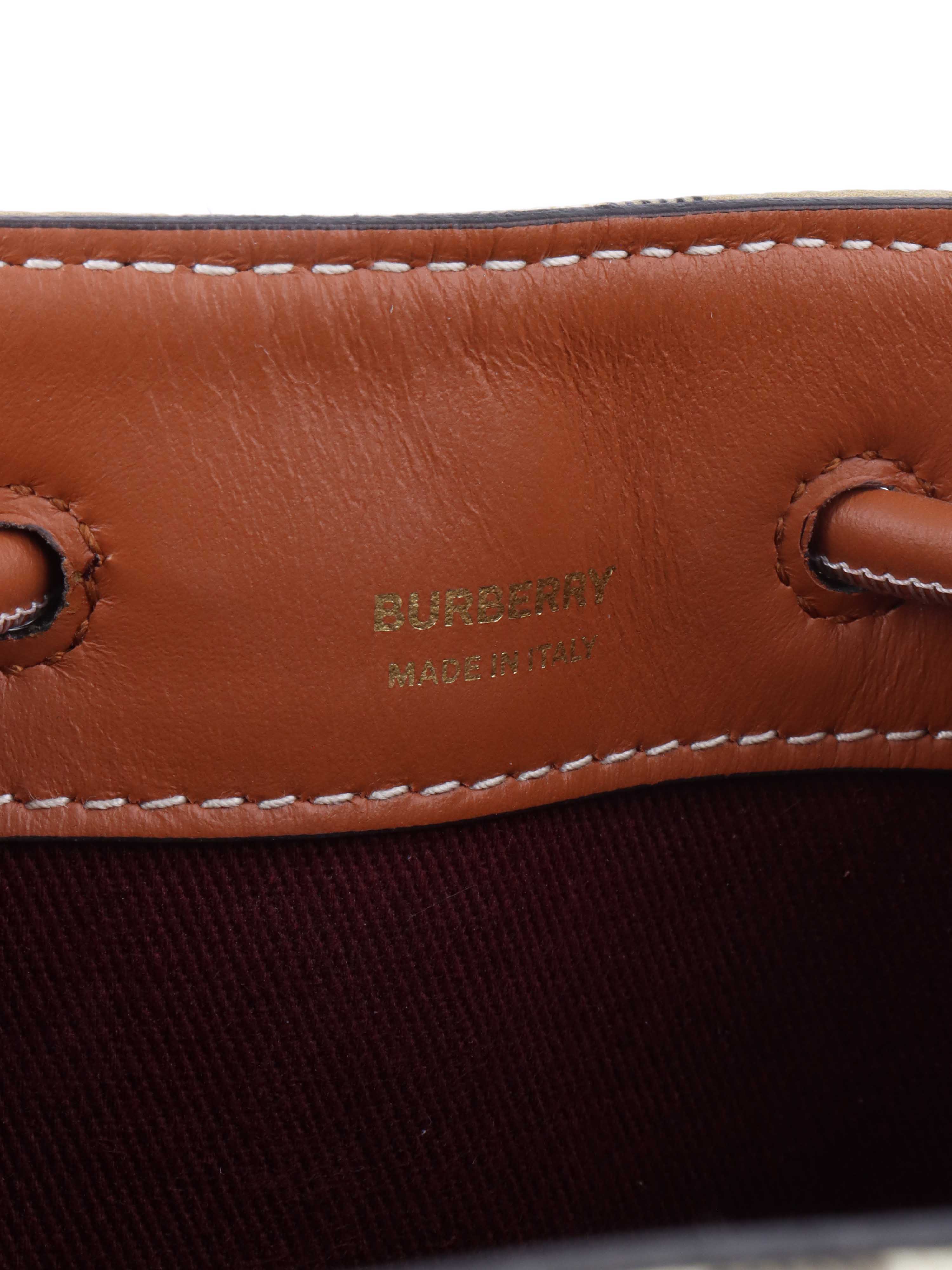 Burberry Mini TB Bucket Bag