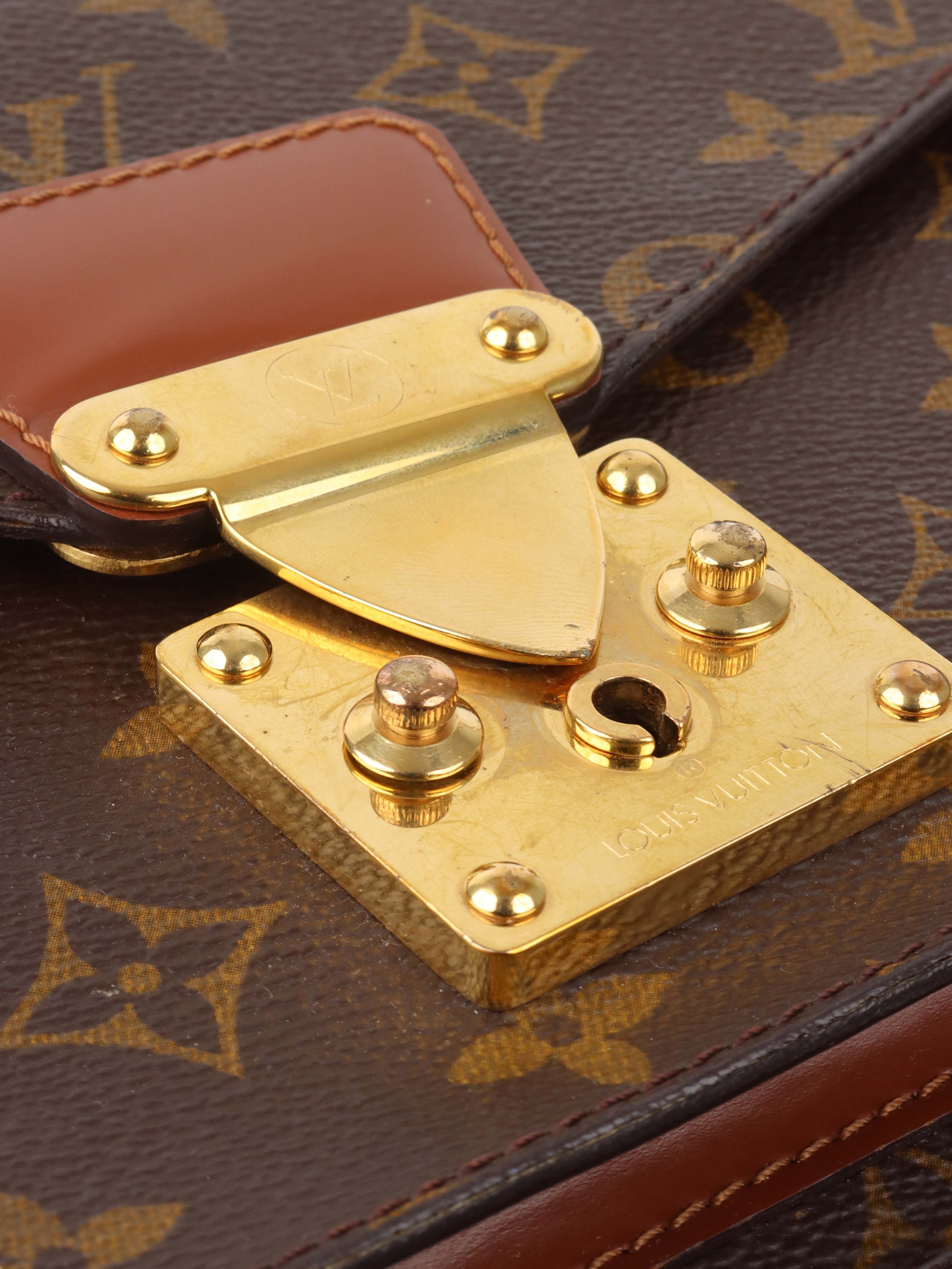 Louis Vuitton Monogram Monceau 28 Bag.