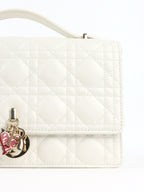 Dior Latte Dioramour My Dior Top Handle Bag