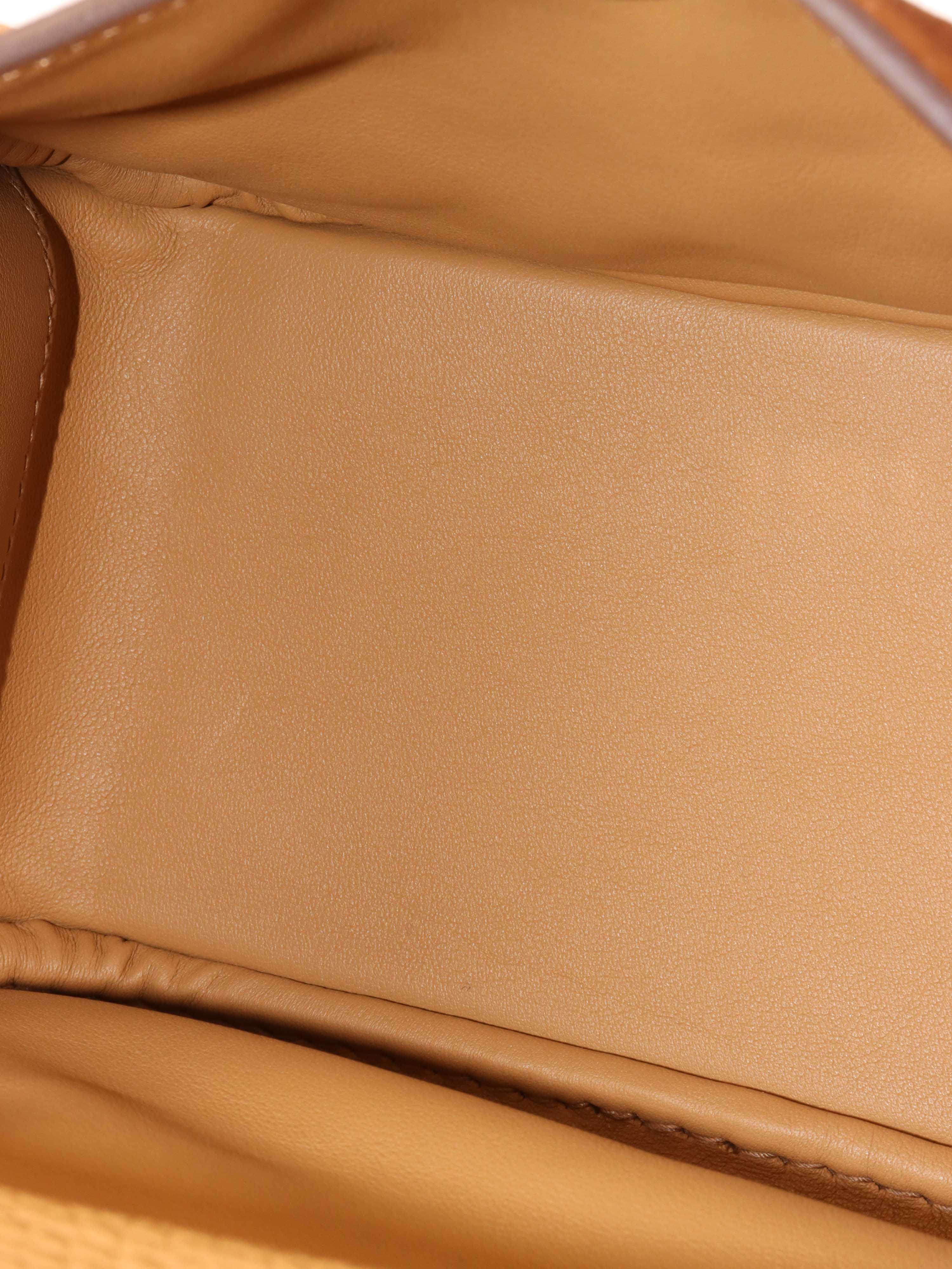 Hermes Mini Lindy Biscuit PHW.