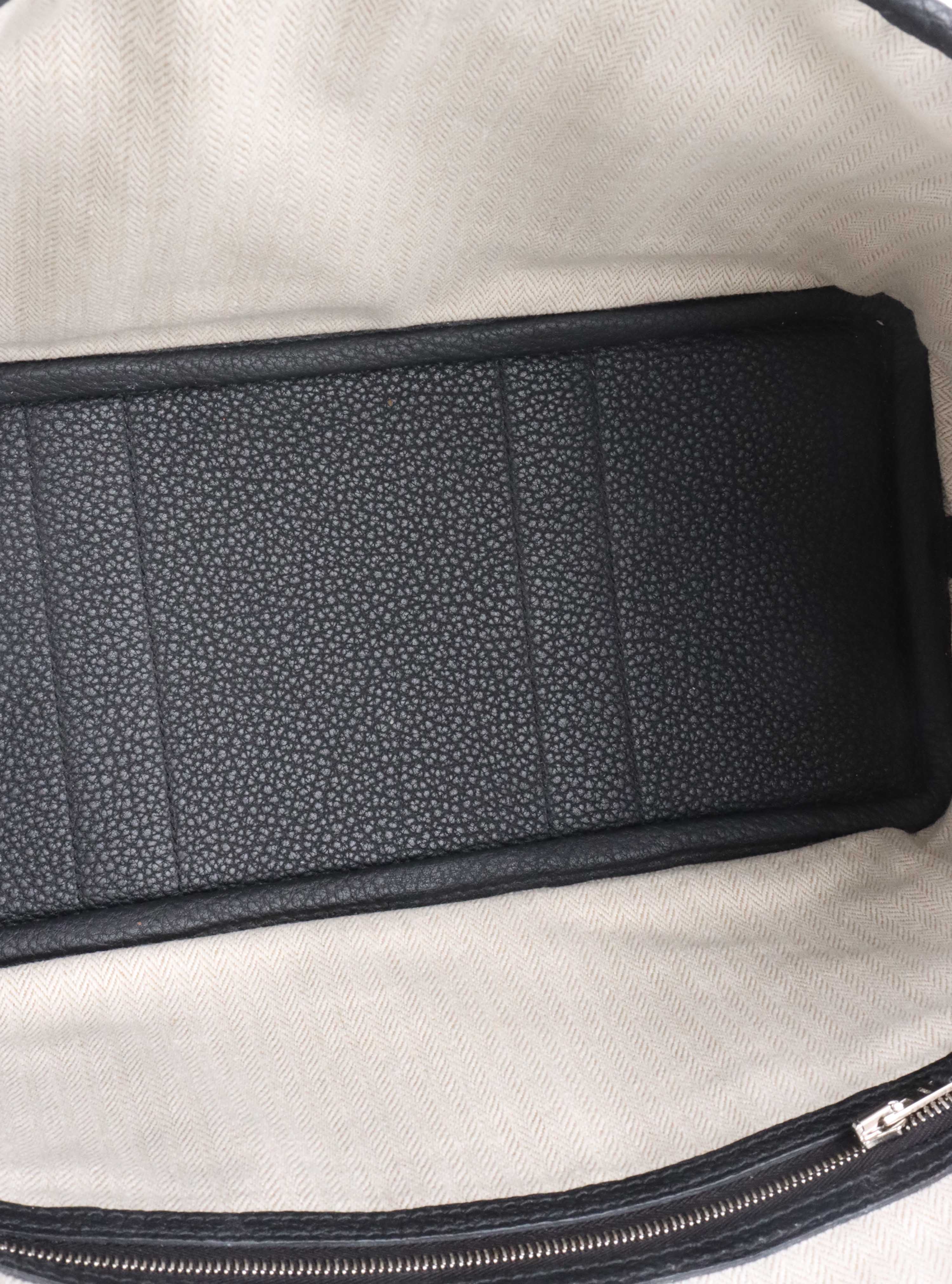 Hermes Black Garden Party 30 Bag.