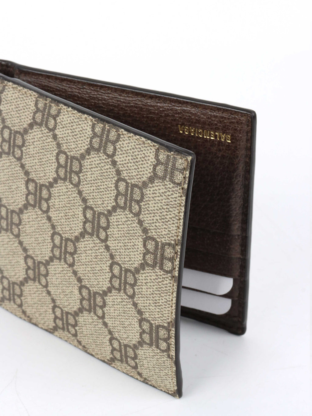 Gucci x Balenciaga The Hacker Project Bifold Coin Wallet.