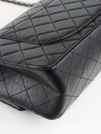 Chanel So Black Medium Classic Flap Reissue 2.55