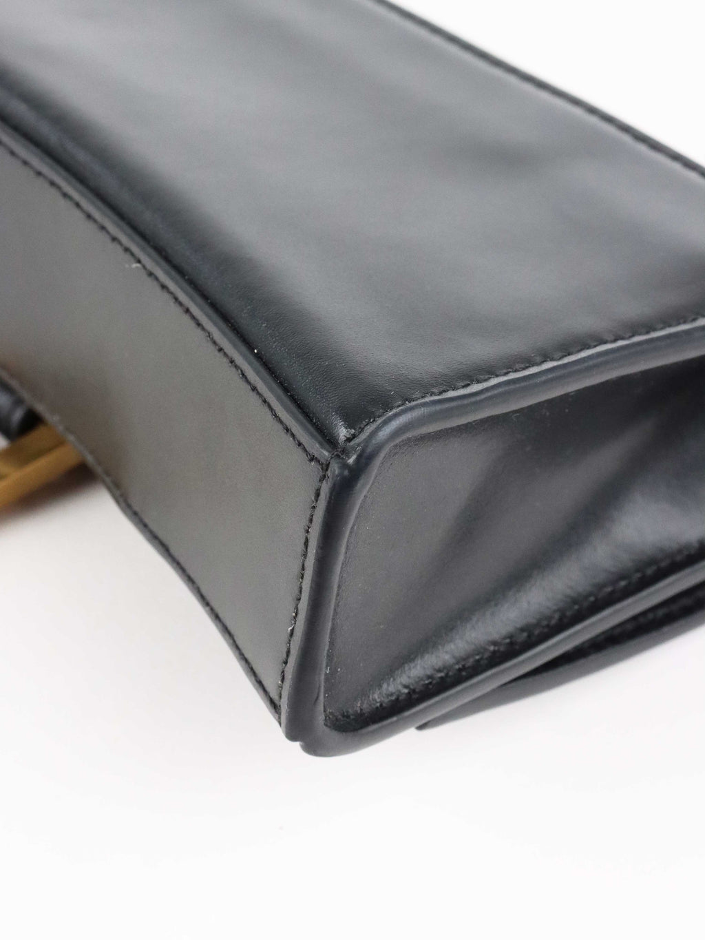 Balenciaga Black Hourglass Wallet On Chain