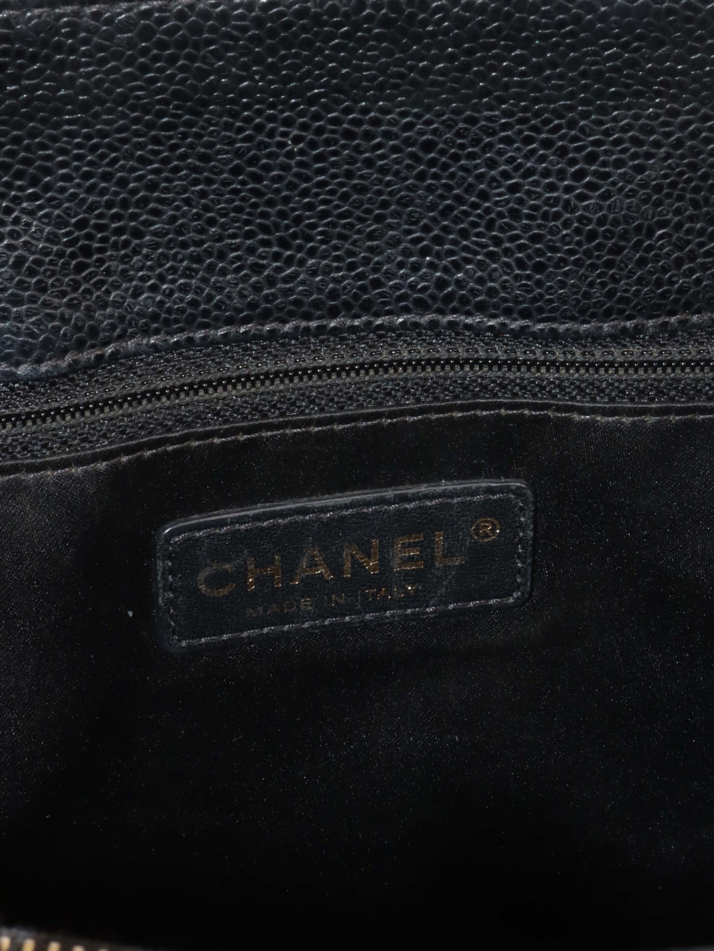 Chanel Caviar Black GST Shoulder Bag