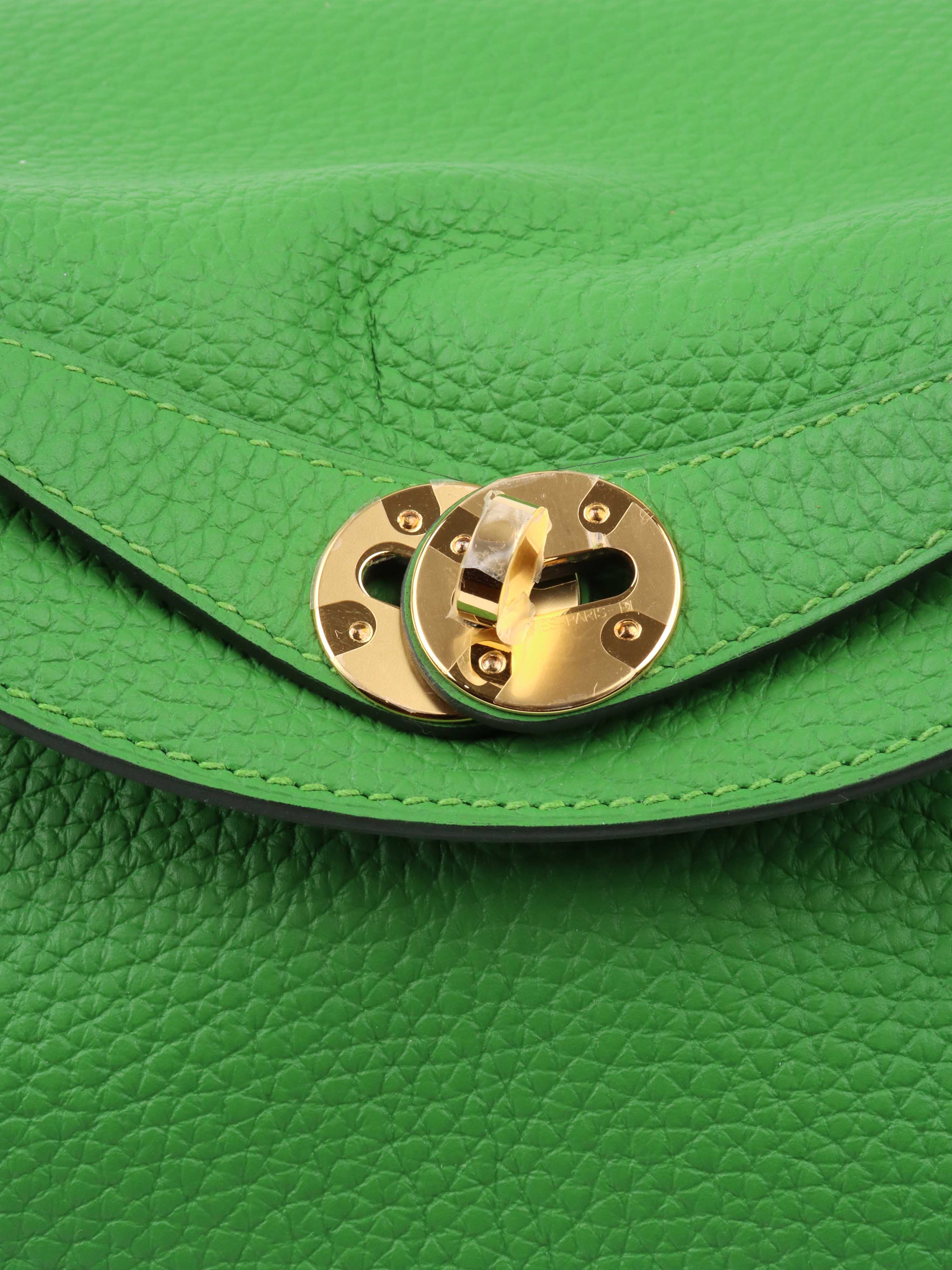 Hermes Lindy 26 Vert Yucca.