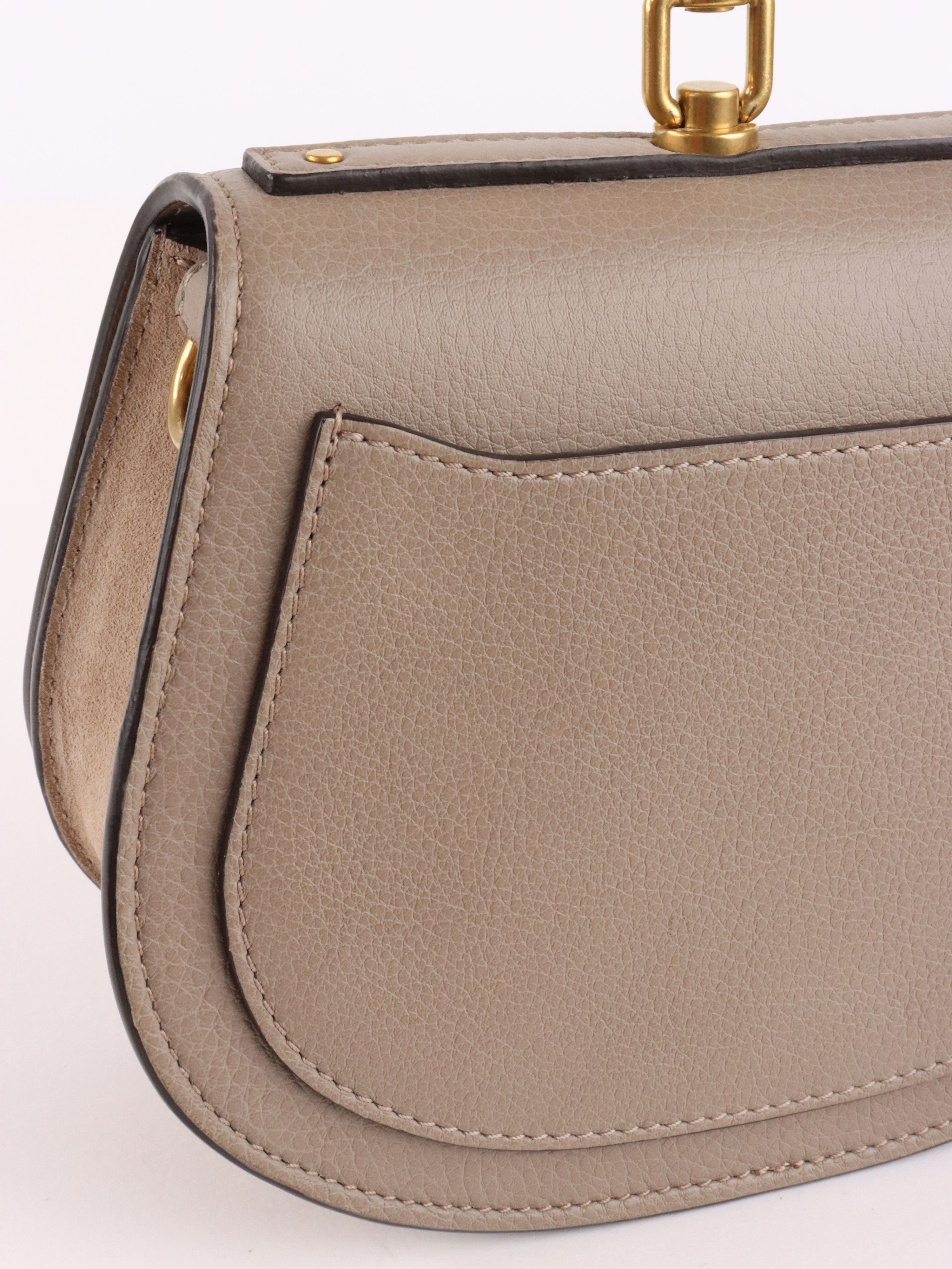 Chloe Small Grey Nile Bracelet Bag