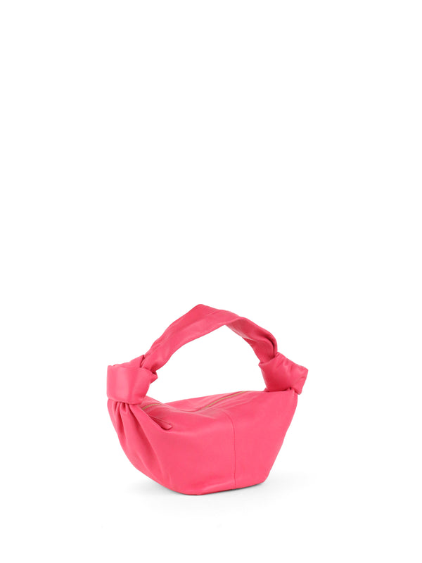 Bottega Veneta Hot Pink Mini Double Knot Bag