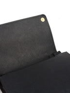 Prada Black Mini Saffiano Leather Bag.