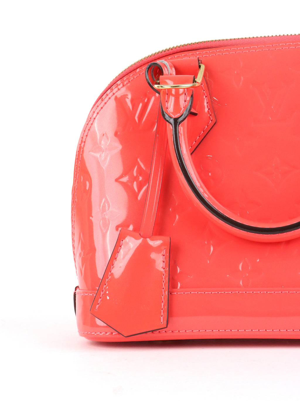 Louis Vuitton Rose Patent Alma BB