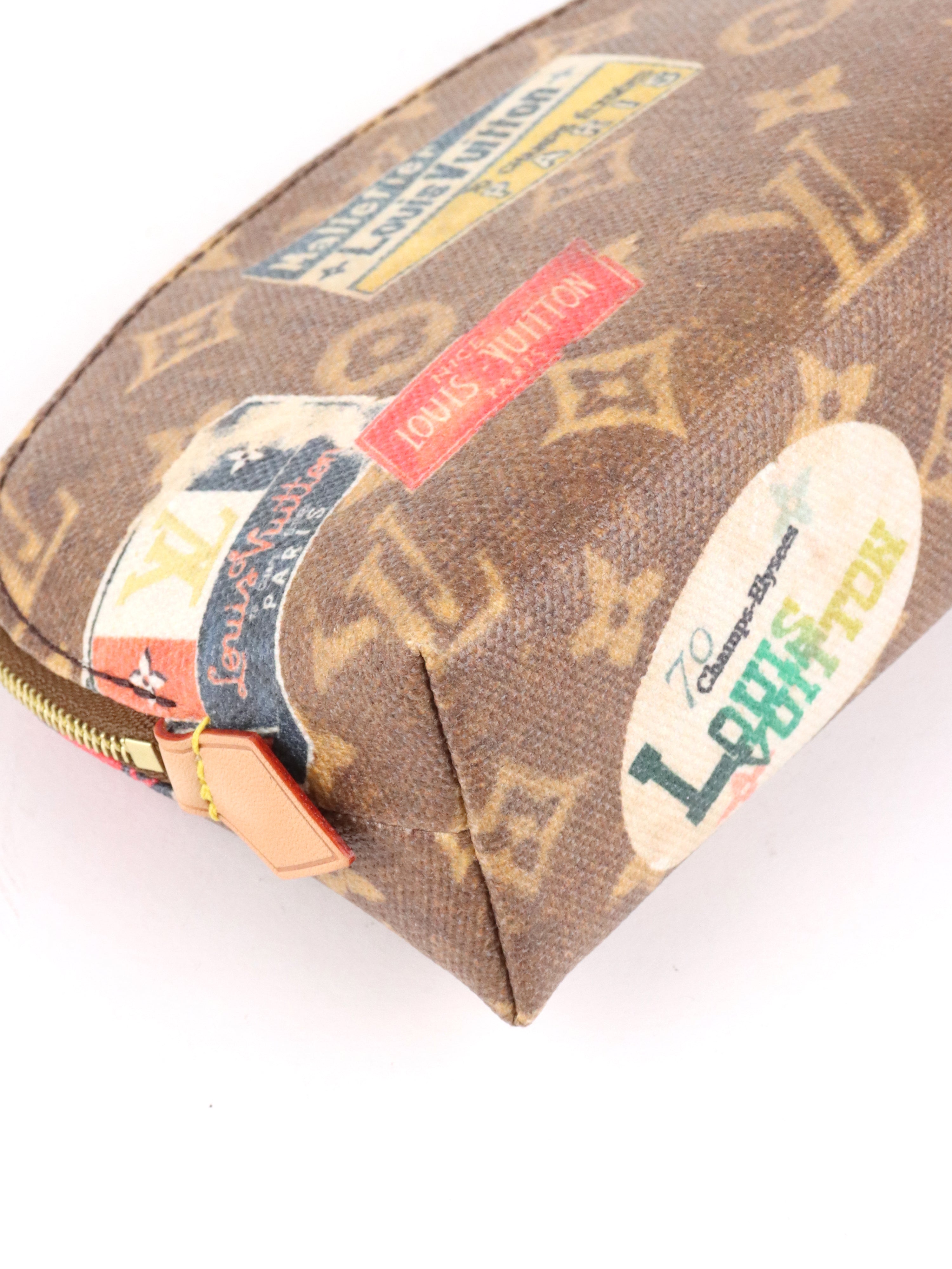 Louis Vuitton Monogram Flight Mode Cosmetic Pouch
