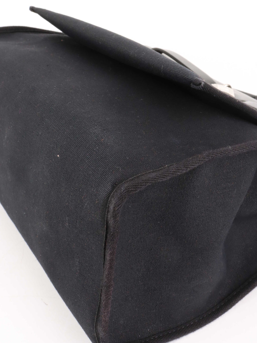 Hermes Vintage Black Herbag Stamp H 2004.