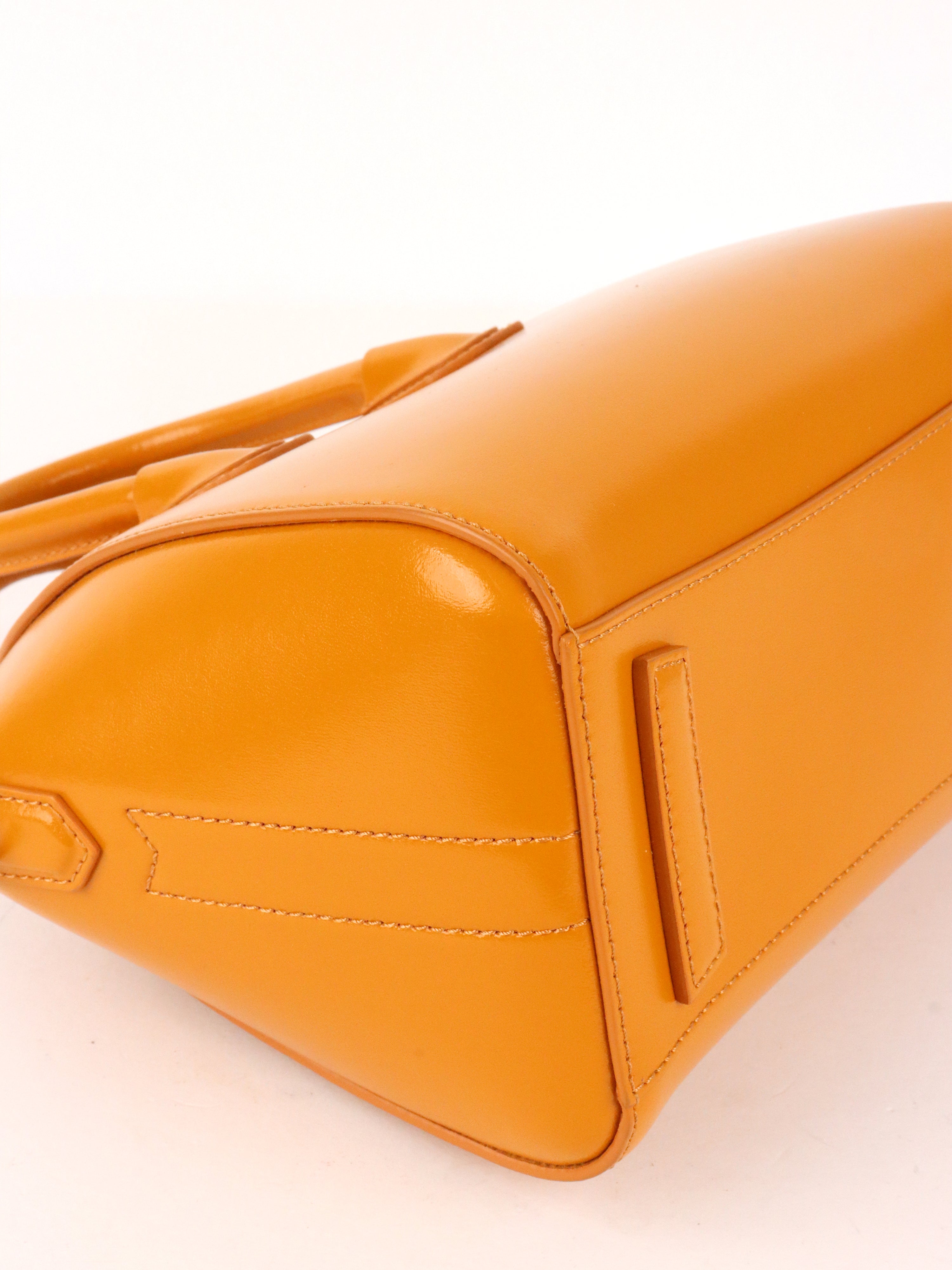 Givenchy Brown Toffee Box Mini Antigona Bag