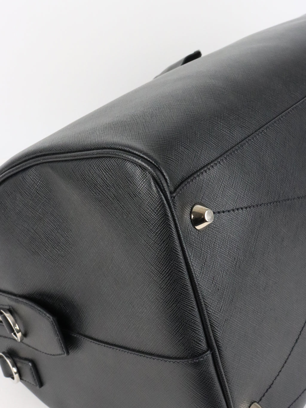 Prada Black Saffiano Travel Bag