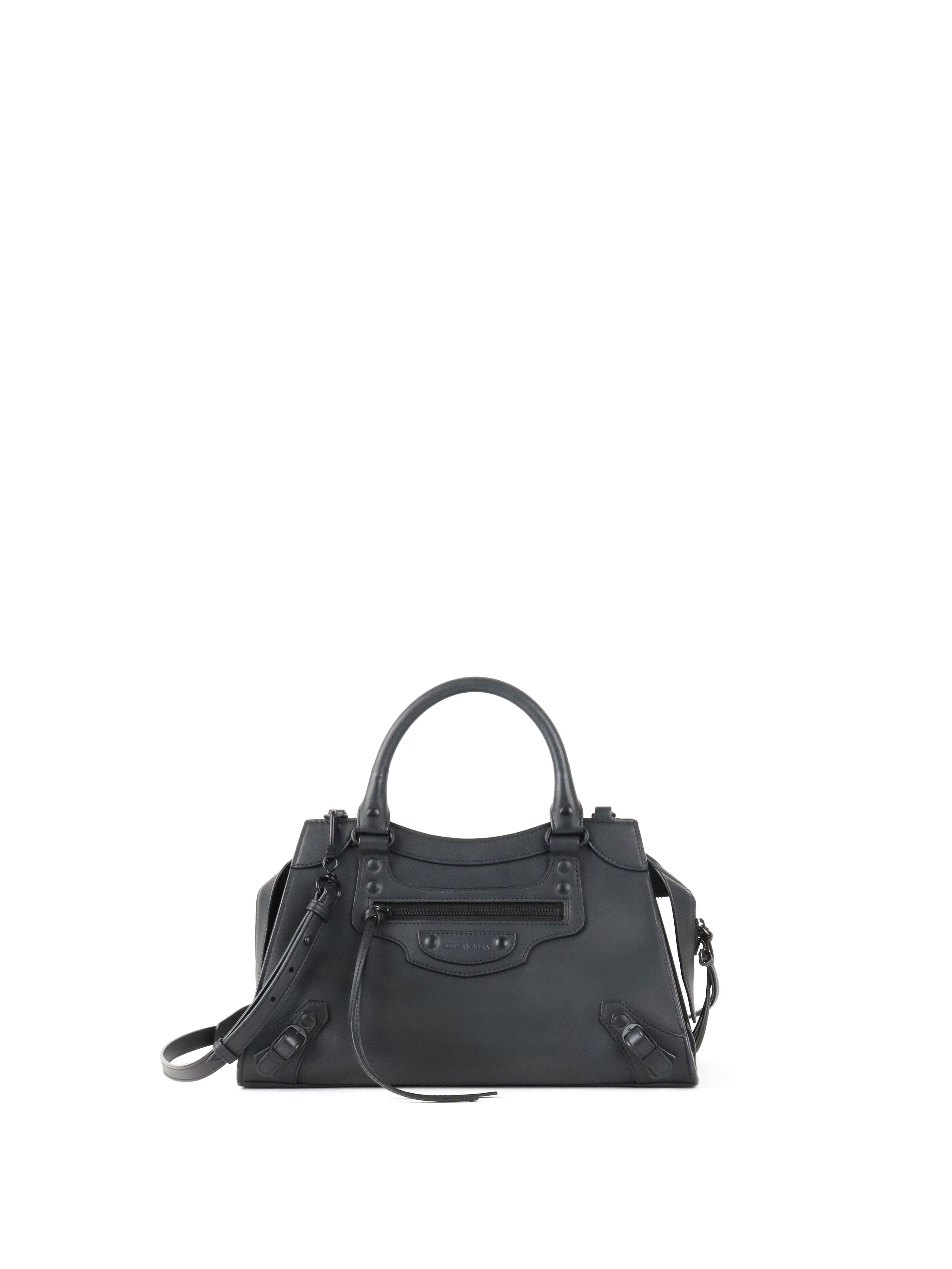 Balenciaga Black Matte Medium Neo Classic Bag