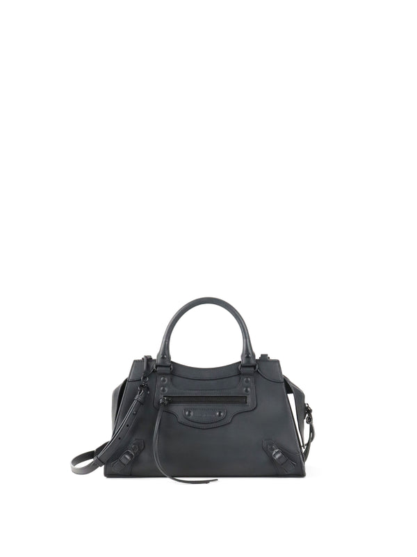 Balenciaga Black Matte Medium Neo Classic Bag