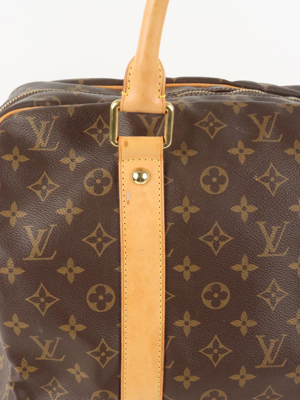 Louis Vuitton Vintage Monogram Carryall Duffle Bag
