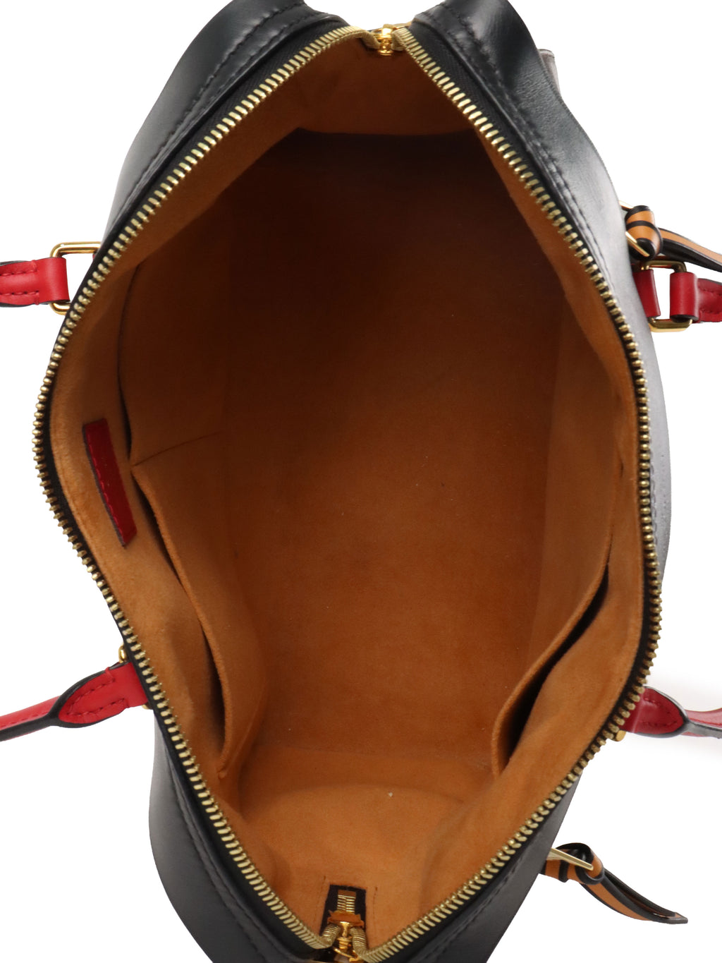 Louis Vuitton Black & Red Monogram Tuileries Bag