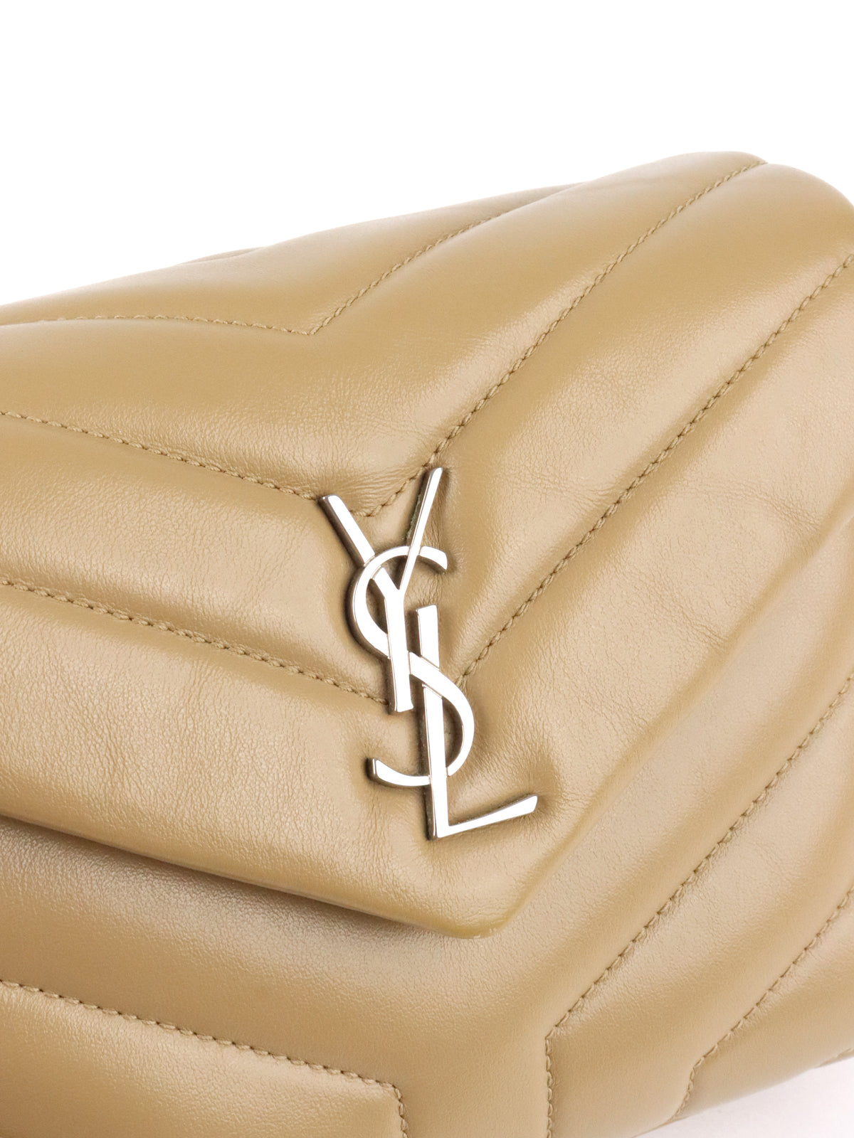 Saint Laurent Tan Toy Lou Lou Bag