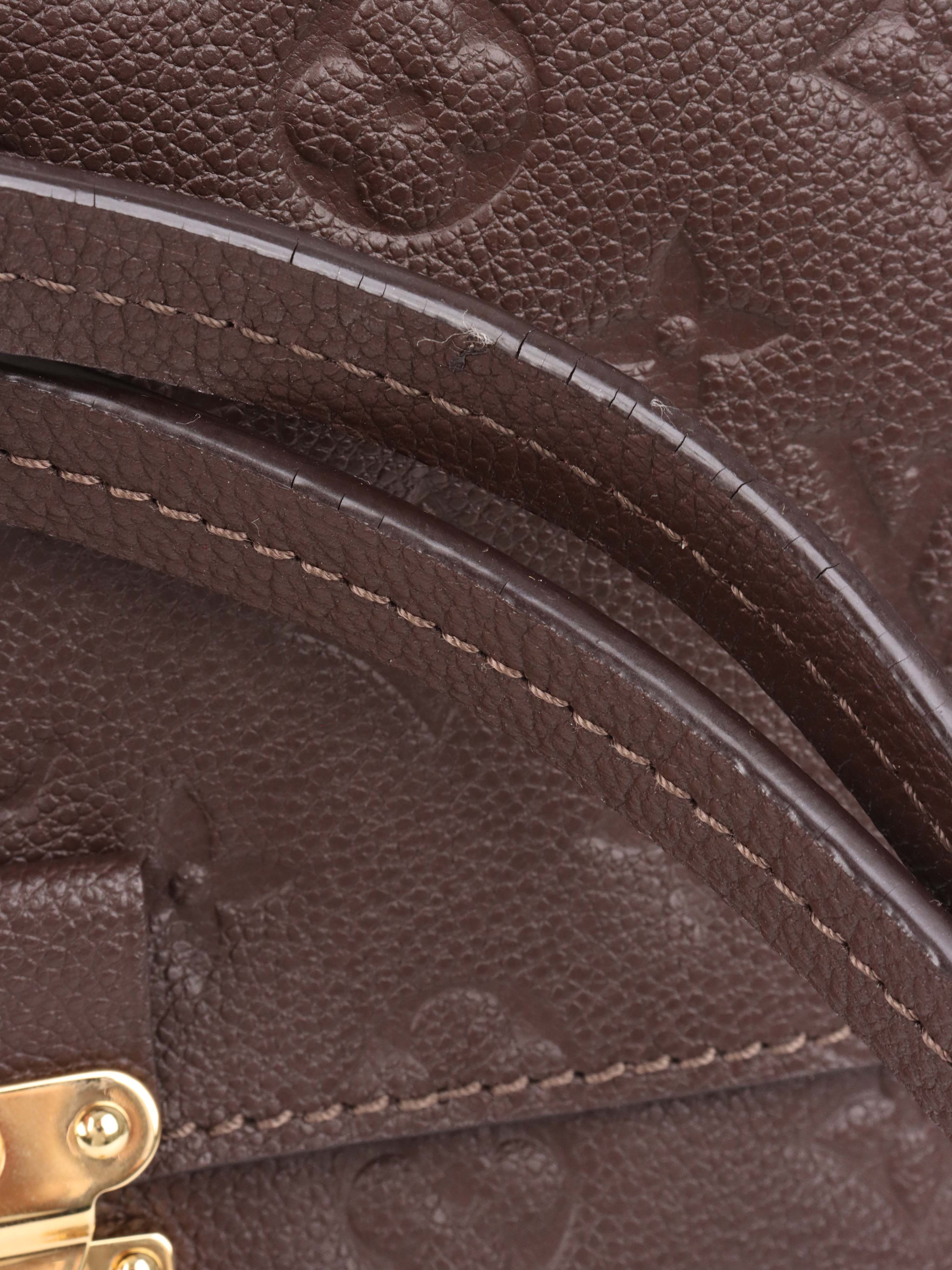 Louis Vuitton Brown Fascinante Empreinte Monogram Bag.