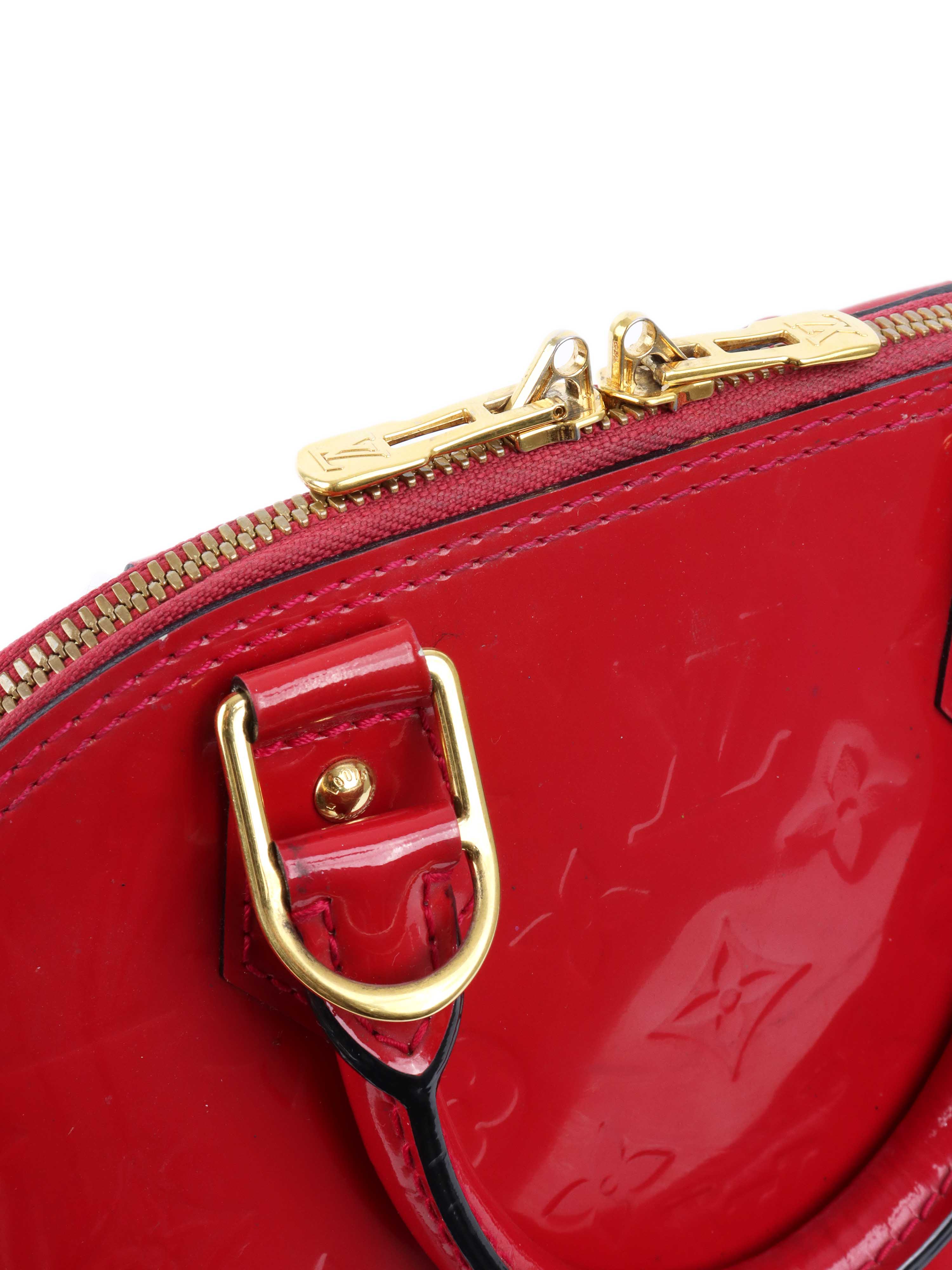 Louis Vuitton Cherry Red Alma BB.