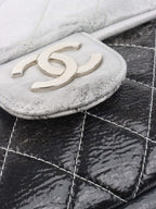 Chanel Melrose Degrade Jumbo Flap Bag SHW