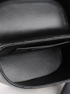 Saint Laurent  Black Quilted Lambskin June Box Shoulder Bag.