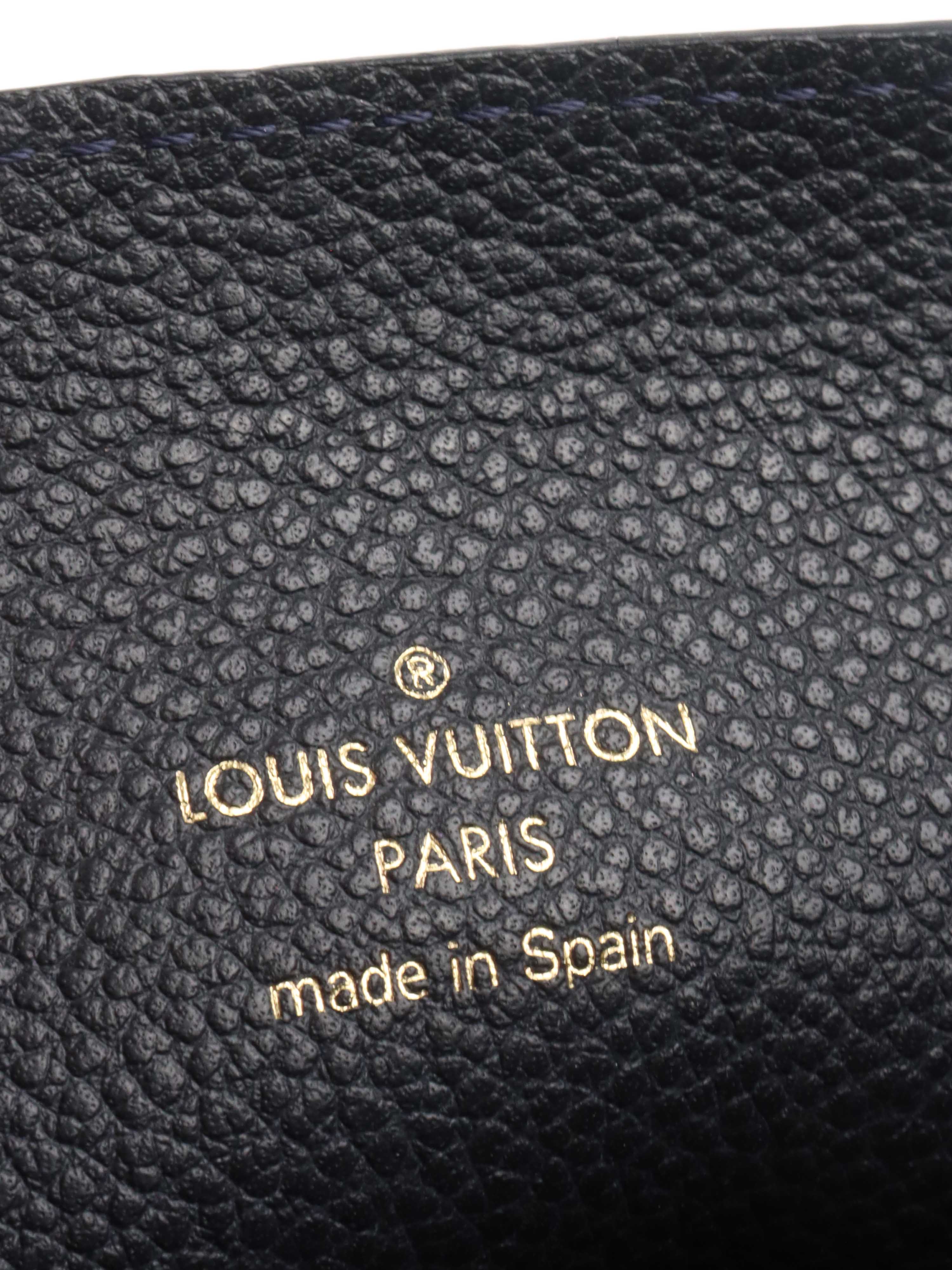 Louis Vuitton Black Monogram Empreinte iPad Case