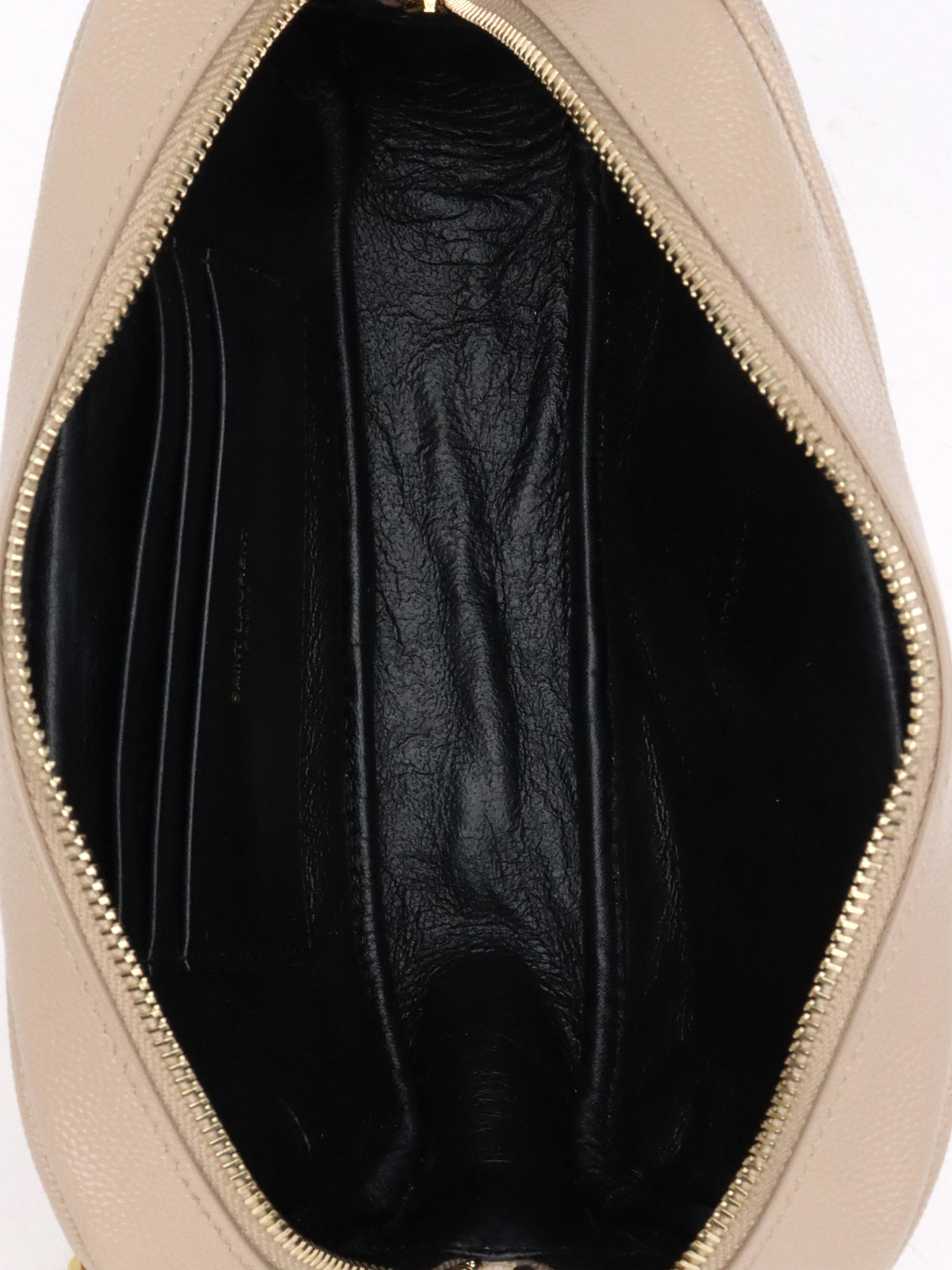 Saint Laurent Dark Beige Loulou Mini Shoulder Bag